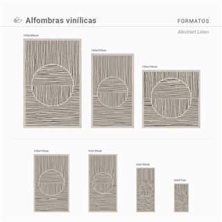 ALFOMBRA VINÍLICA ABSTRACT LINES