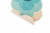 Optical Flower Teal 061207