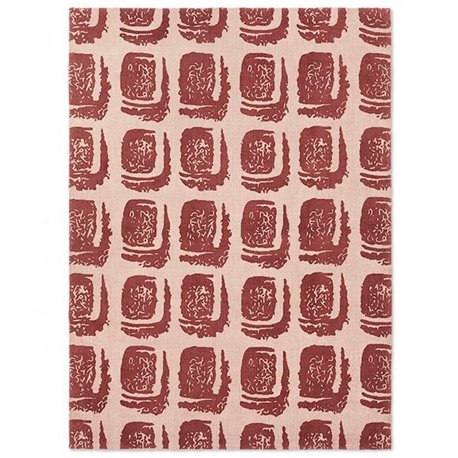 Woodblock Red 163003