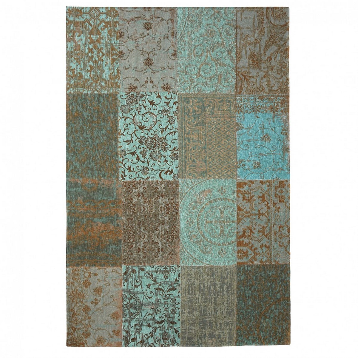 ALFOMBRA PATCHWORK CHENILLE 8006
